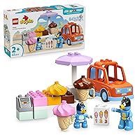 LEGO DUPLO Bluey: Visita alla Gelateria di Bluey - Gioco Educativo per Motricità Fine