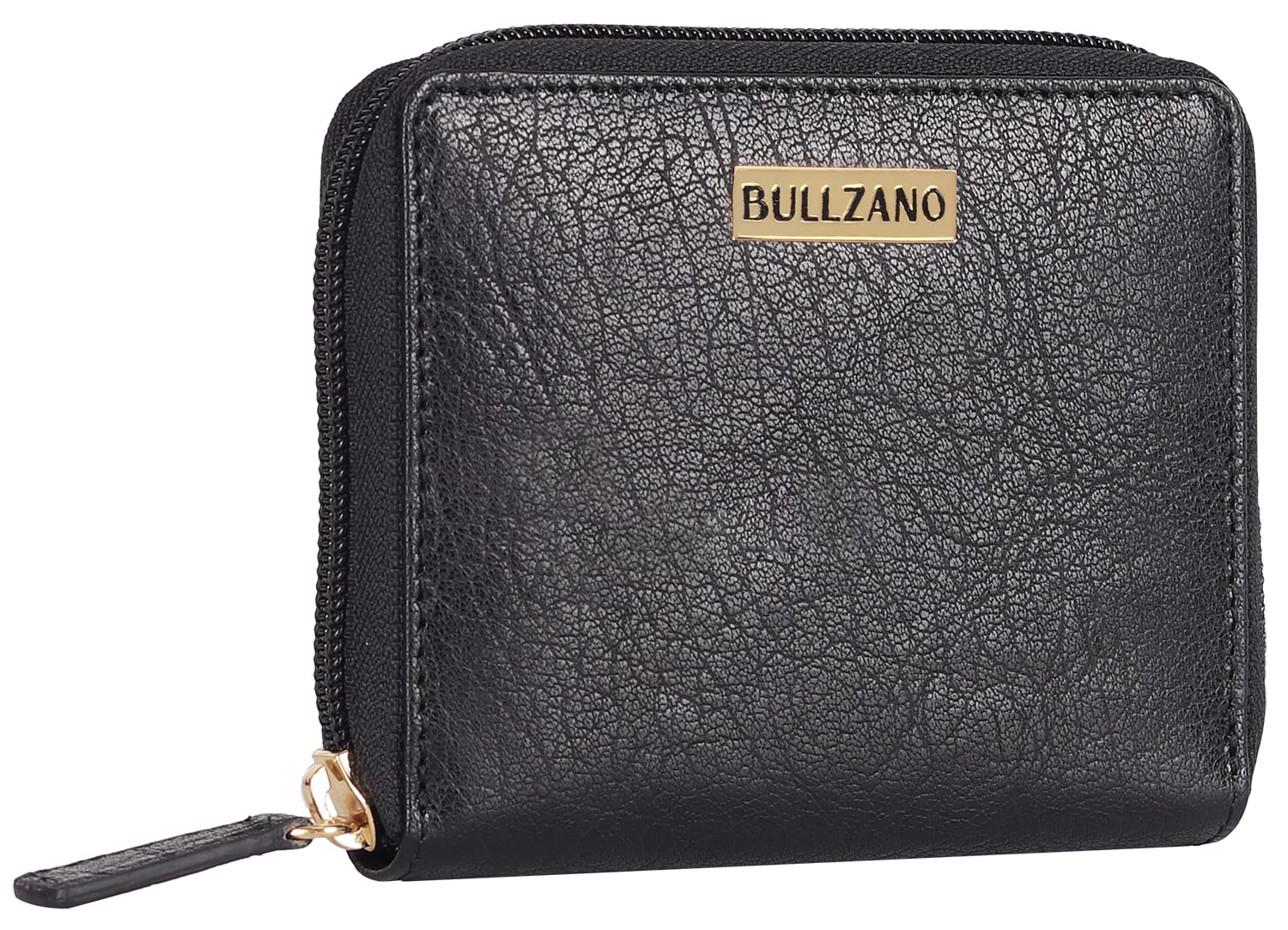 Grace Zip Closure Genuine Leather Purse/Wallet for Women/Ladies | RFID Protected - Black-image-46