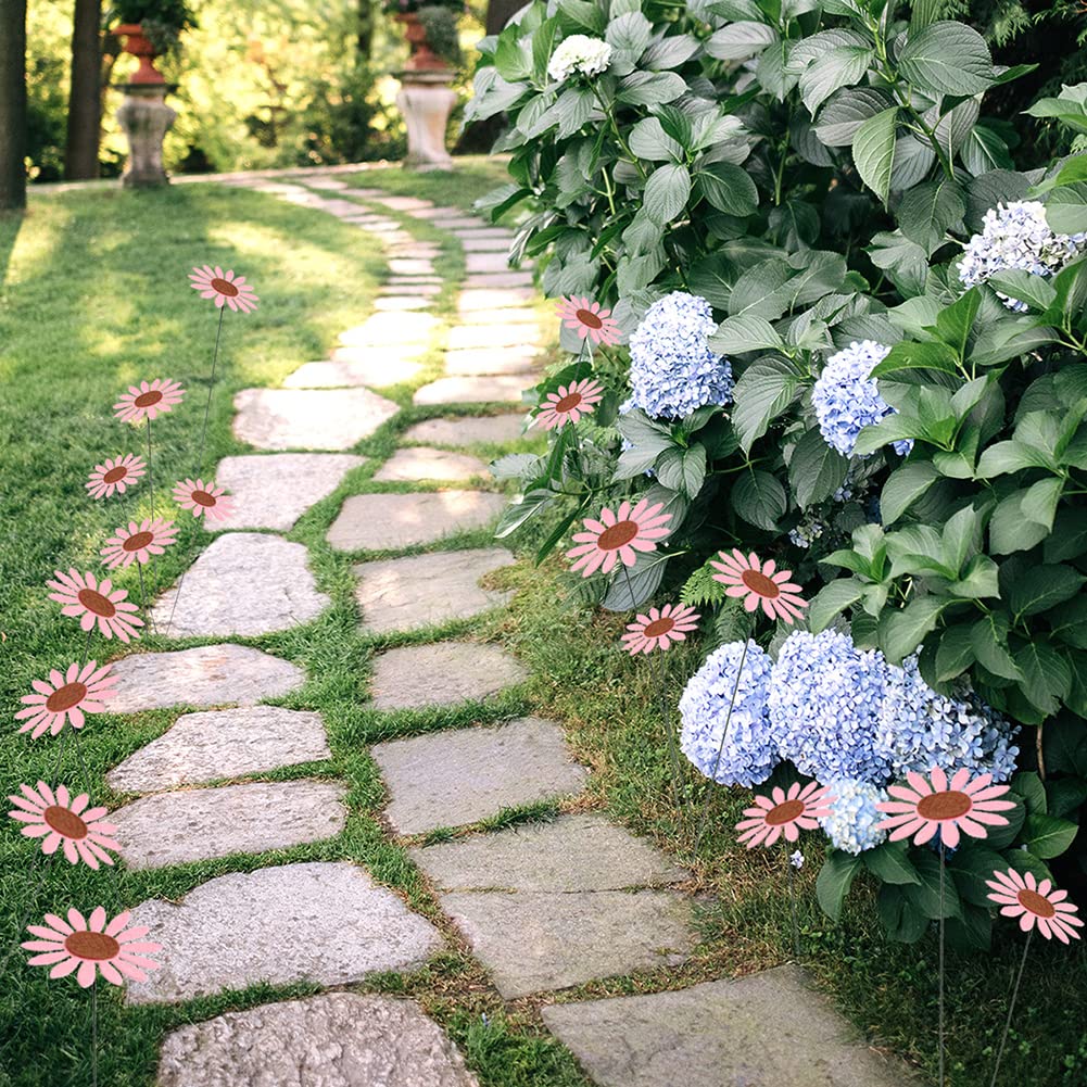 Costway Sentiero avvolgibile di legno per giardino, Vialetto con fil di