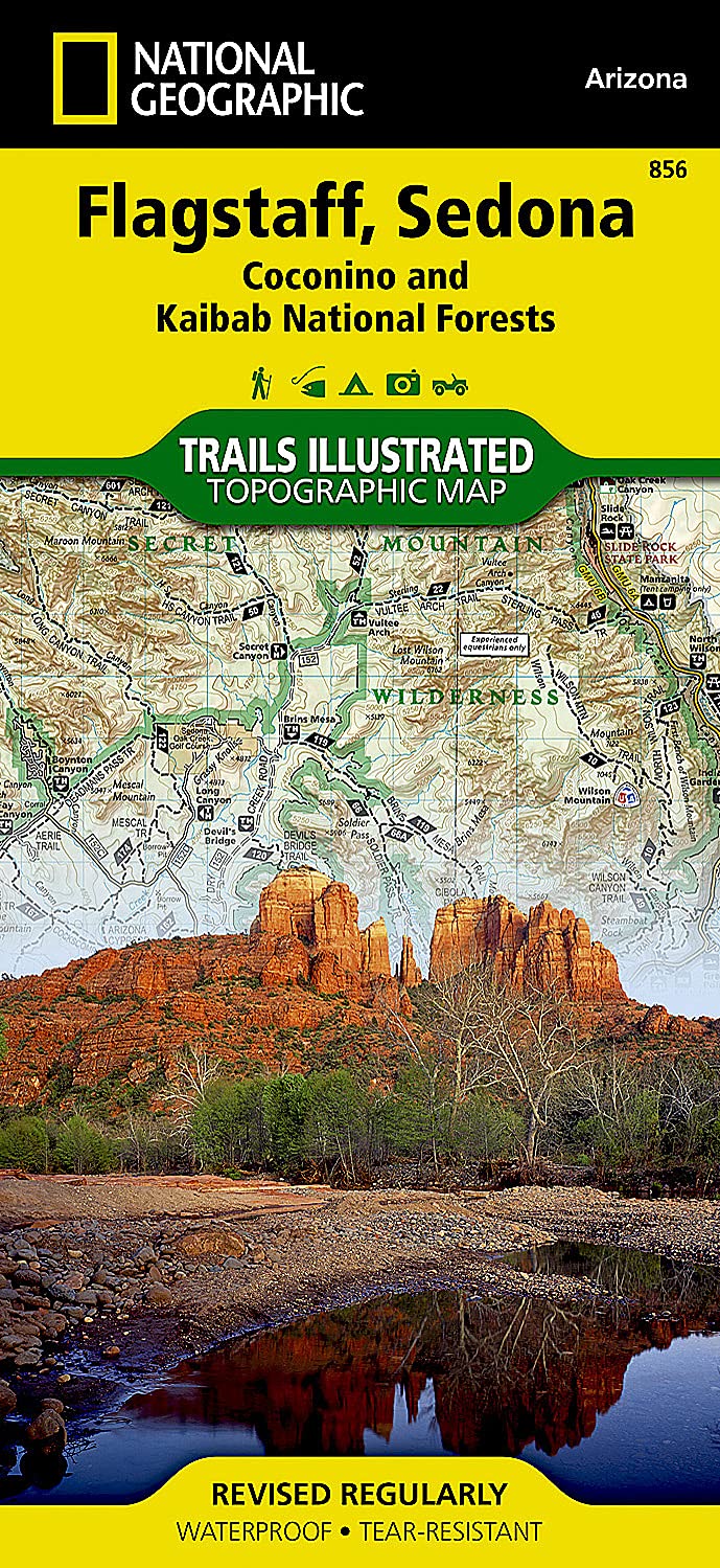 Flagstaff/sedona, Coconino & Kaibab National Forests: Trails Illustrated Other Rec. Areas