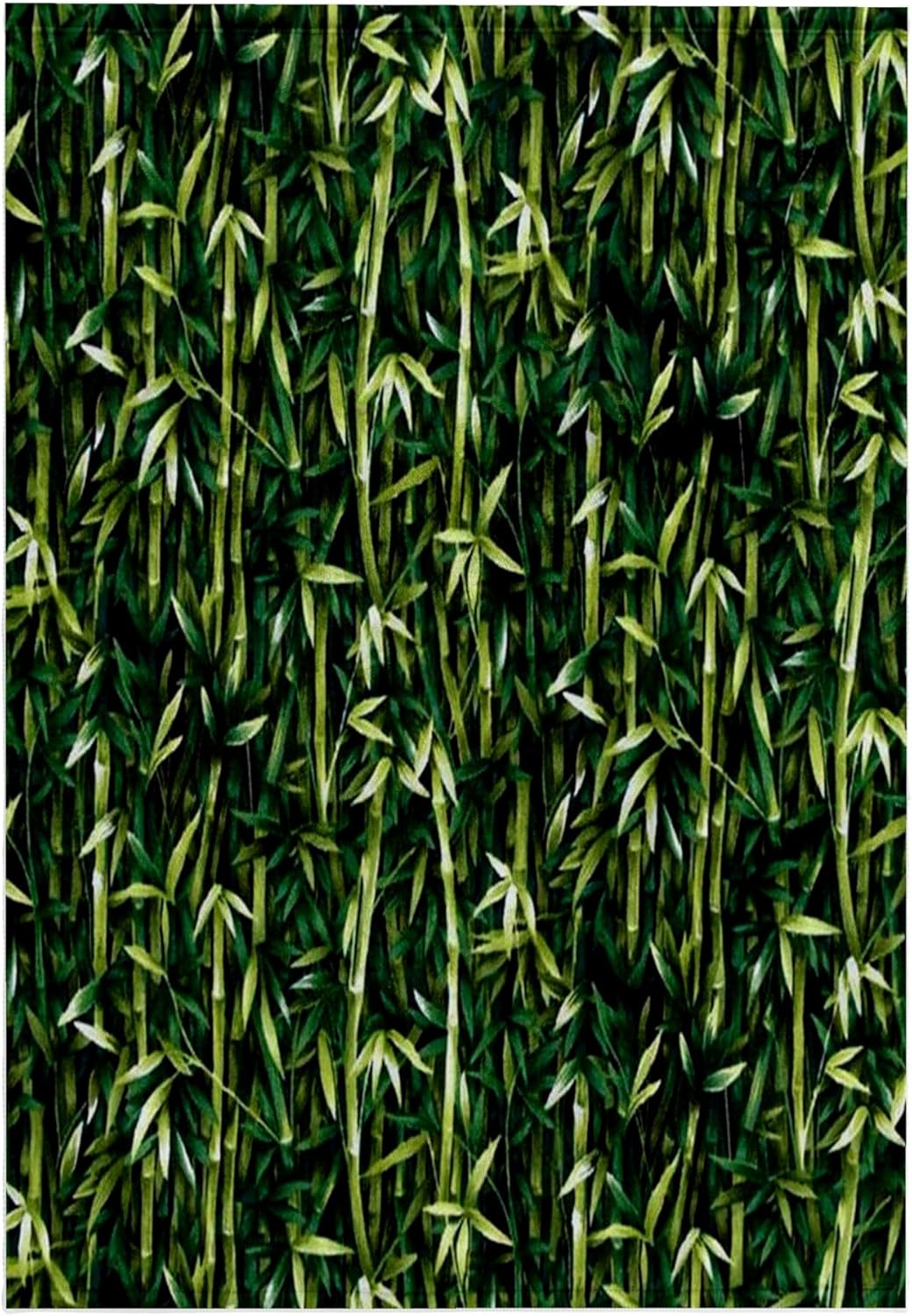 3dRose Print of Green Bamboo Plants 22x30 Bath Hand Pool Towel