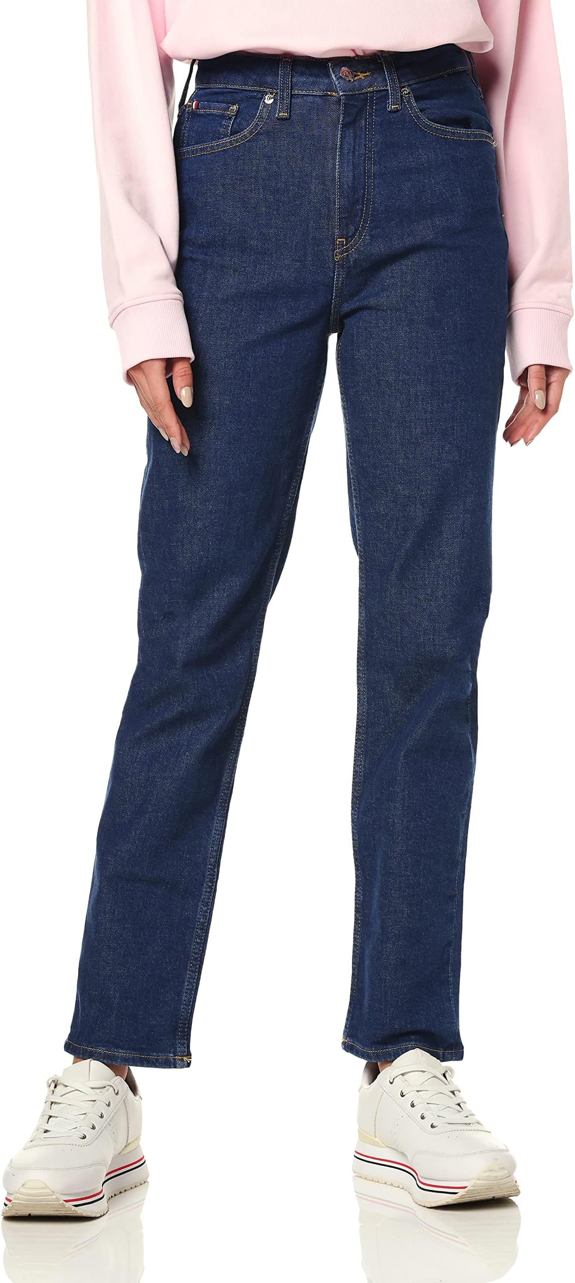 Tommy Hilfiger womens New Classic Straight Hw Tia Jeans