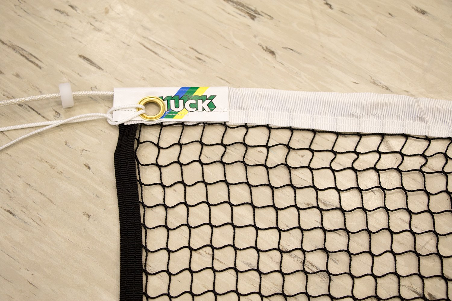 Huck Badminton Turniernetz Champion, 2 Netze auf 15 m Kevlarseil