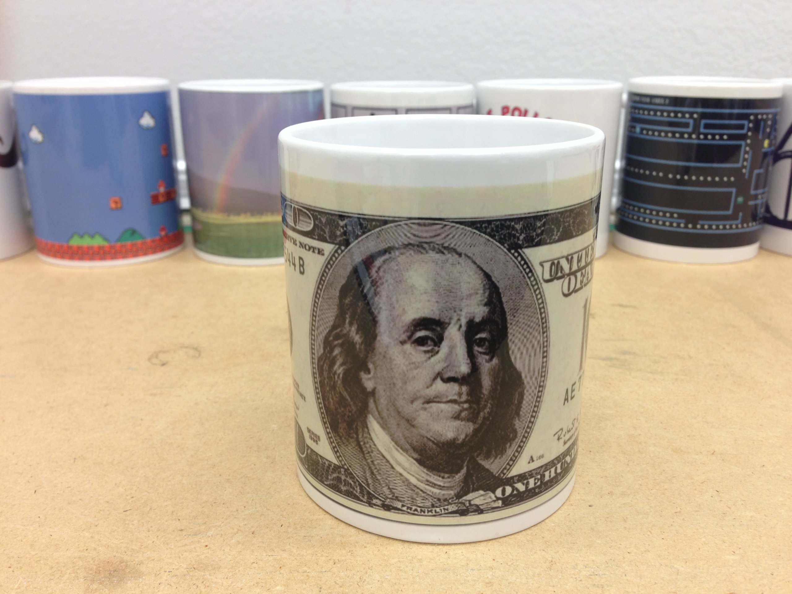 Amazon.com: 100 Dollar Bill Mega Rich Coffee Mug : Home & Kitchen
