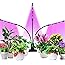 Pflanzen Lampe Led, Lovebay Three Head 54 Leds VOLLSPEKTRUM Pflanzenlampe, 3 Timer 4/8/12H, Dimmbar 8 Lichtstärken, Automatis