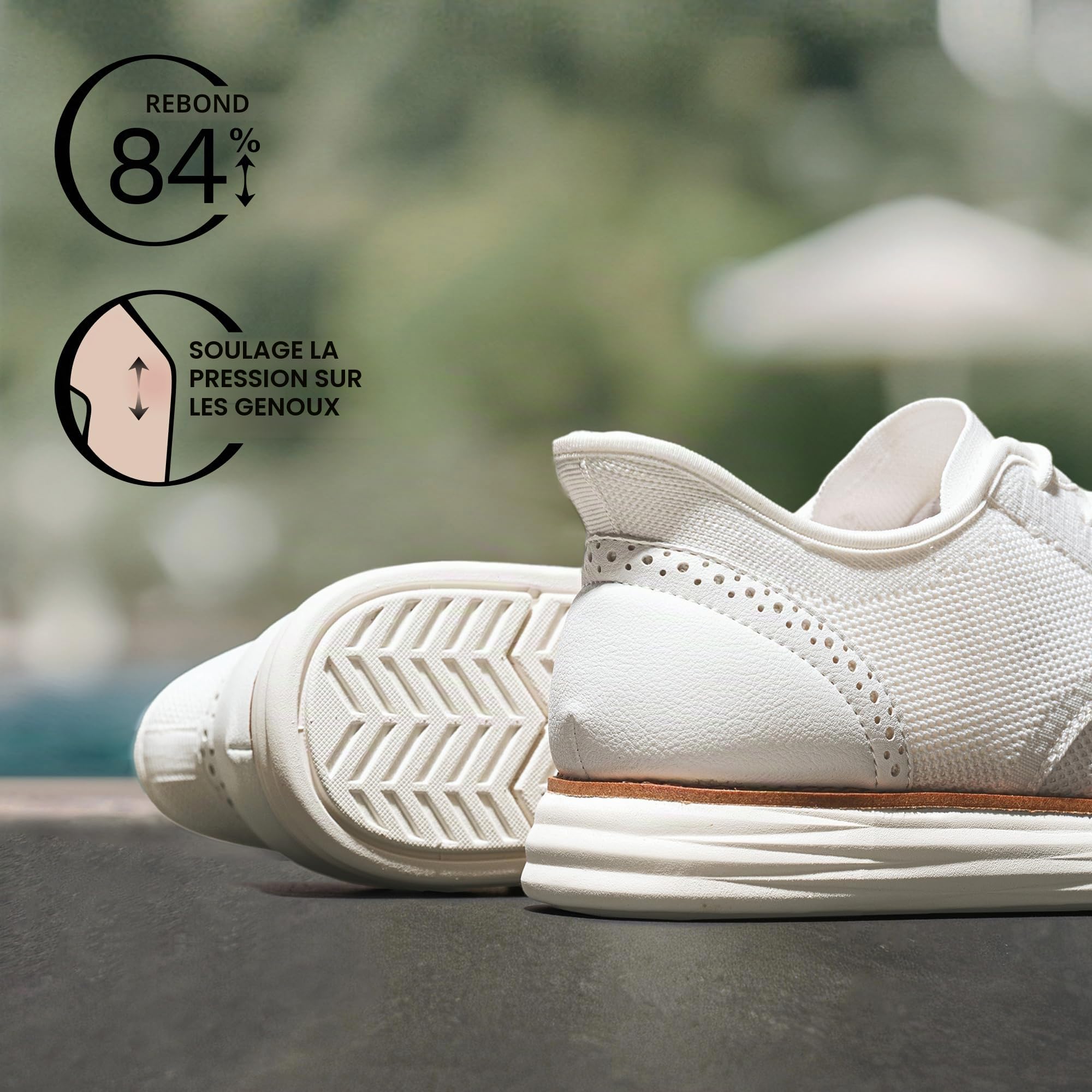 Bruno Marc Baskets Oxford Homme en Tricot Respirant Chaussures de Ville Décontractées pour Affaires et Quotidien