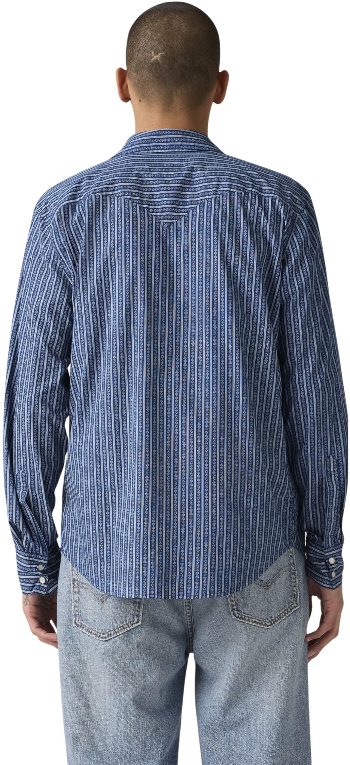 Levi's Hombre Camisa Western Barstow con Cuello francés, Regular Fit
