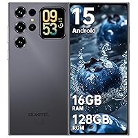 OUKITEL C62 Smartphone Android 15 con Schermo Posterioren, 16GB +128GB/1TB Telefono Cellulare