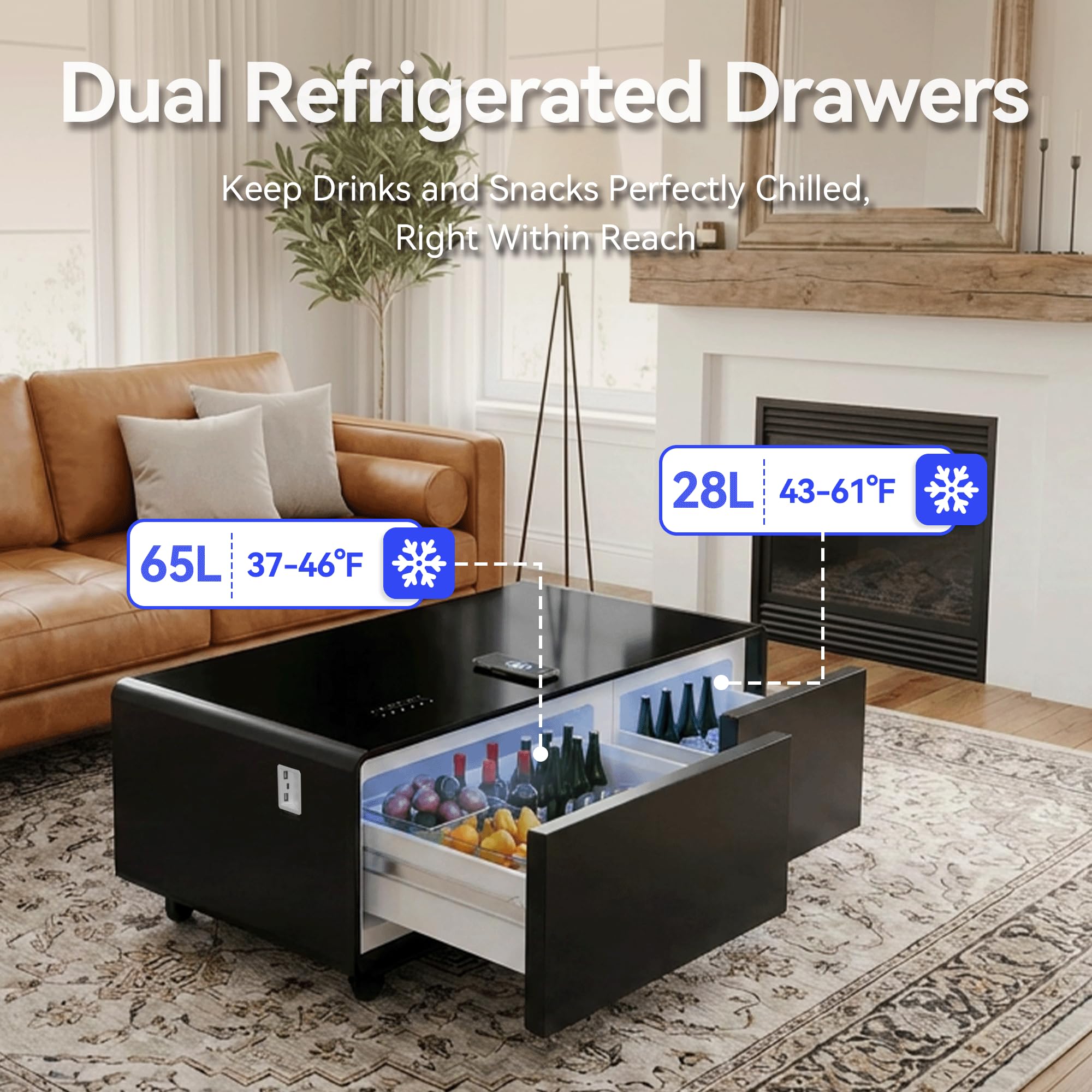 Amazon.com: LIVTAB Smart Coffee Table, 23
