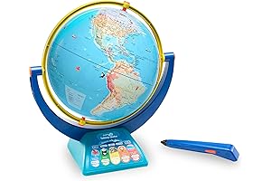 GeoSafari Jr. Talking Interactive Globe with Bindi Irwin for Kids Ages 4+