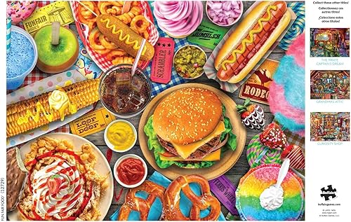 Miniatura 5 de Buffalo Games - Fun Fair Food - Rompecabezas de 1000 piezas