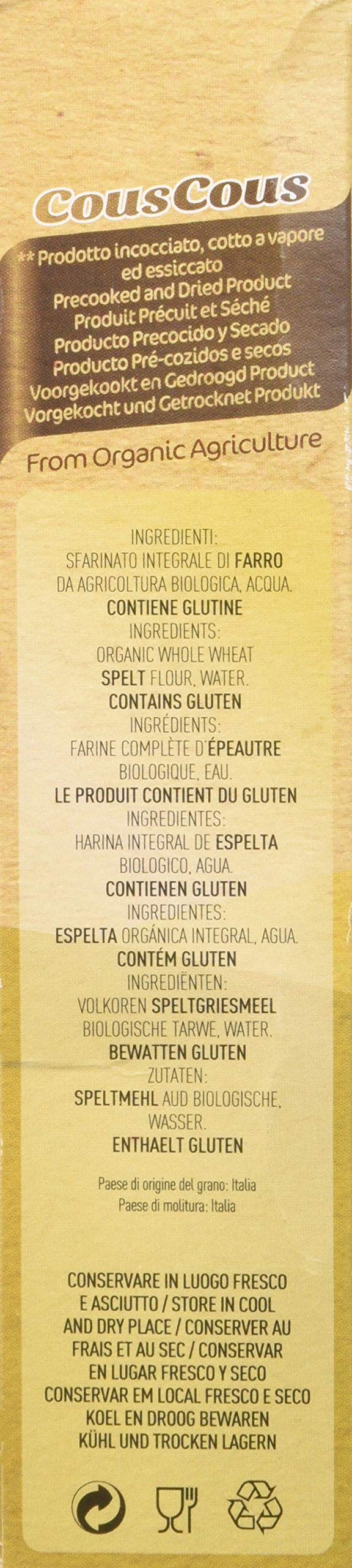 Biovita Cous Cous Espelta 5 Minutos, 500 Gramos
