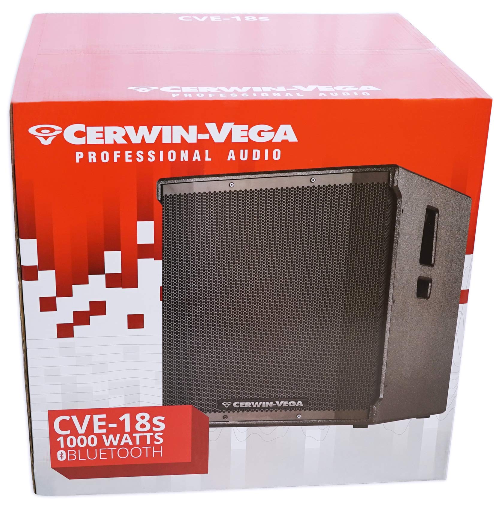 Cerwin Vega Cve 18 18 1000 Watt Powered Subwoofer W Desertcart INDIA