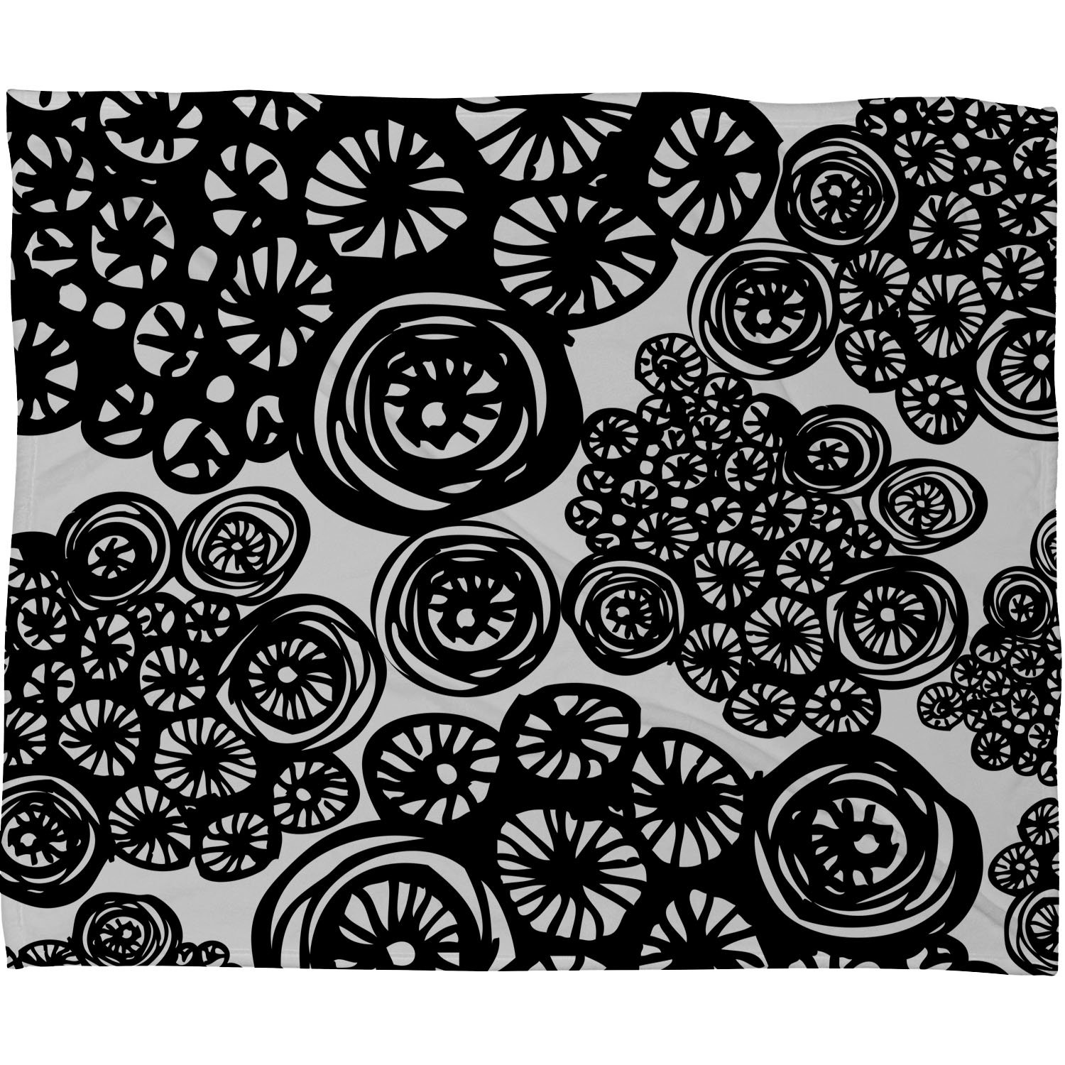 Deny DesignsJulia Da Rocha Circo Doodles Fleece Throw Blanket, 50 x 60