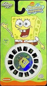 COMPLETE Set of 3 SPONGEBOB SQUAREPANTS View Master DISCS w