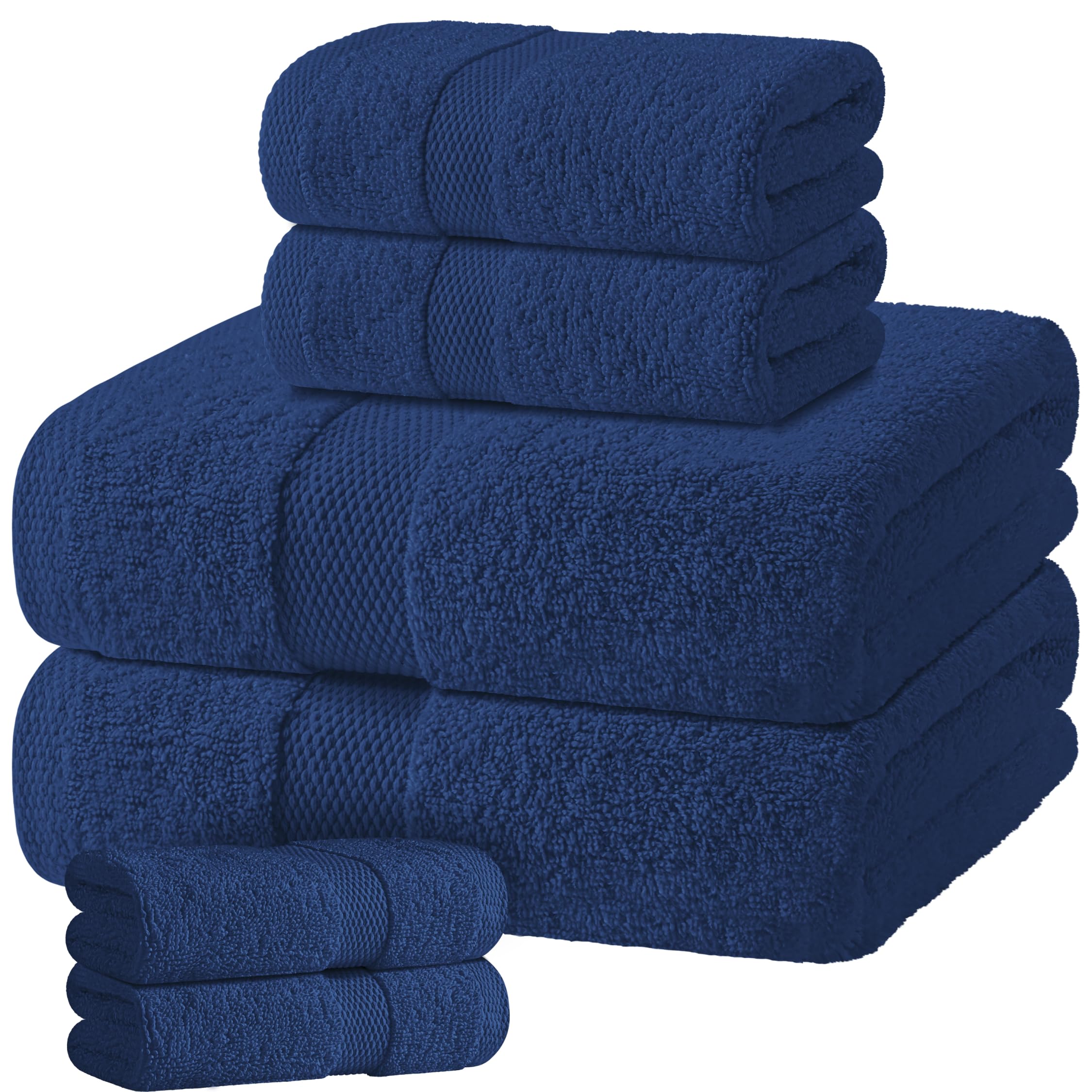 White Classic Wealuxe Towel Set
