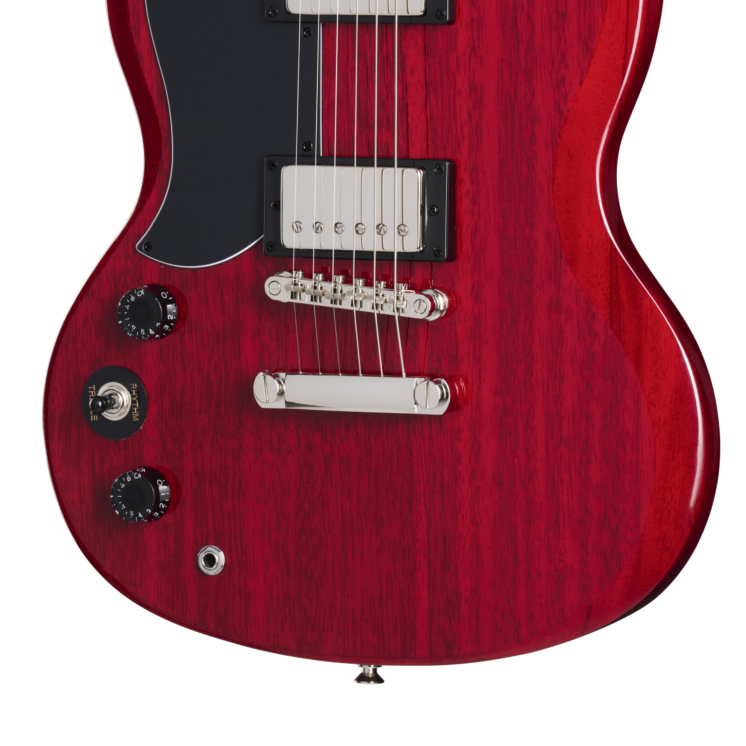 Amazon | SGトリビュートエレキギター、チェリー(Lefty) | エレキ