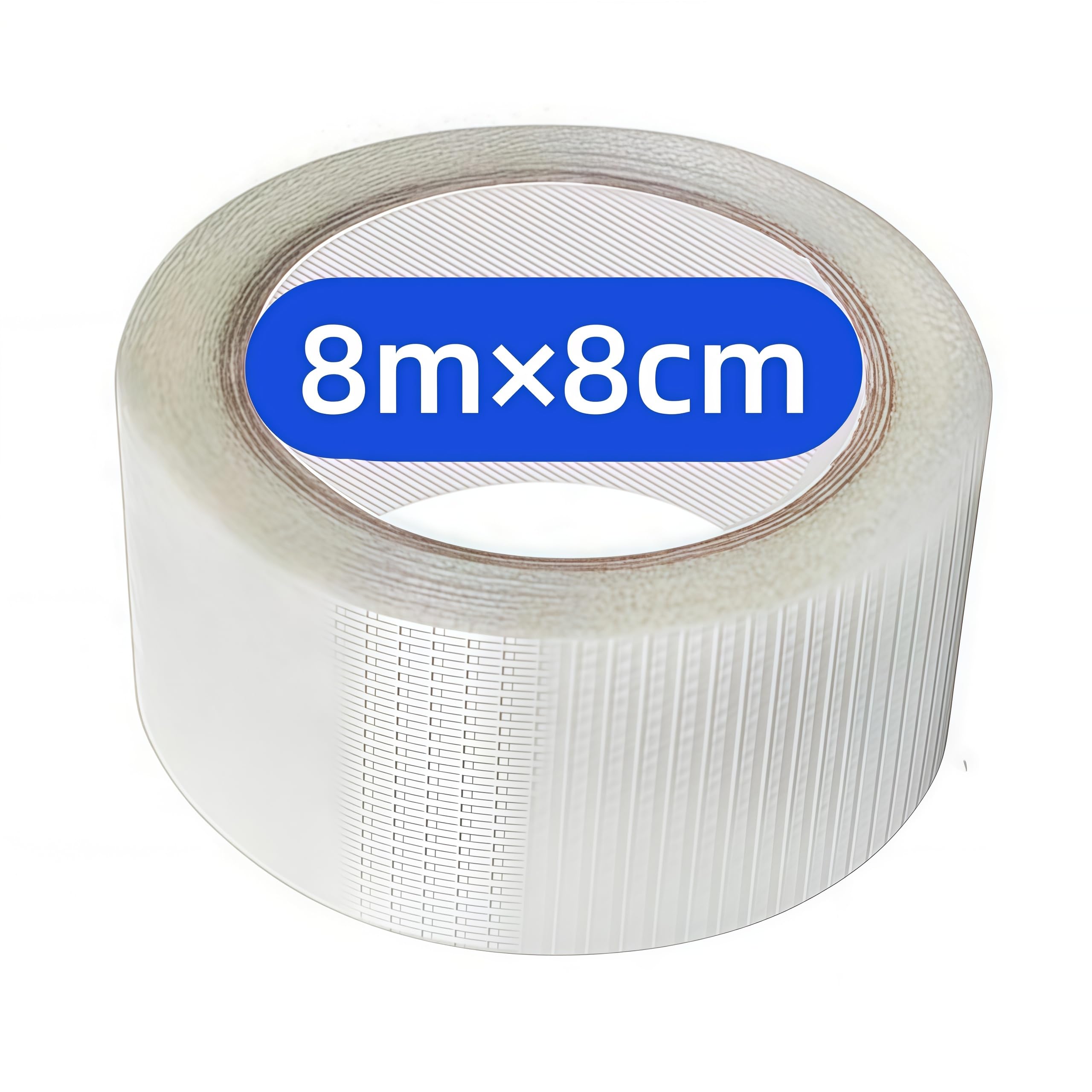 Wasserdichtes Zelt Klebeband 8m x 8cm|Transparentes Starkes Reparaturband für PVC Zelte,Markisen,Pavillons & Planen