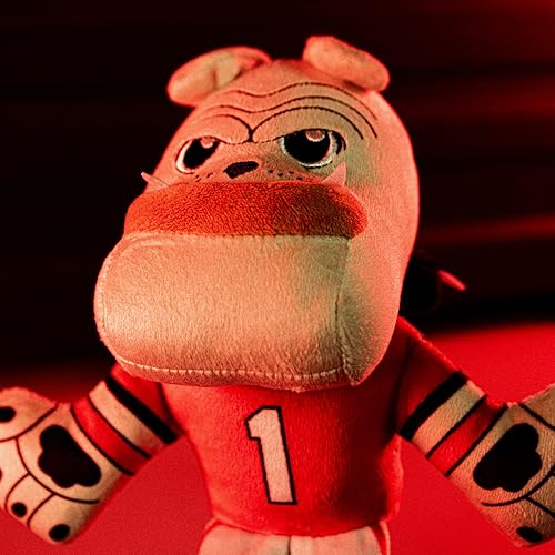 Miniatura 7 de Bleacher Creatures Georgia Bulldogs - Mascota peluda Dawg de 8 pulgadas, peluche sentado Kuricha, mascota suave inspirada en Chibi