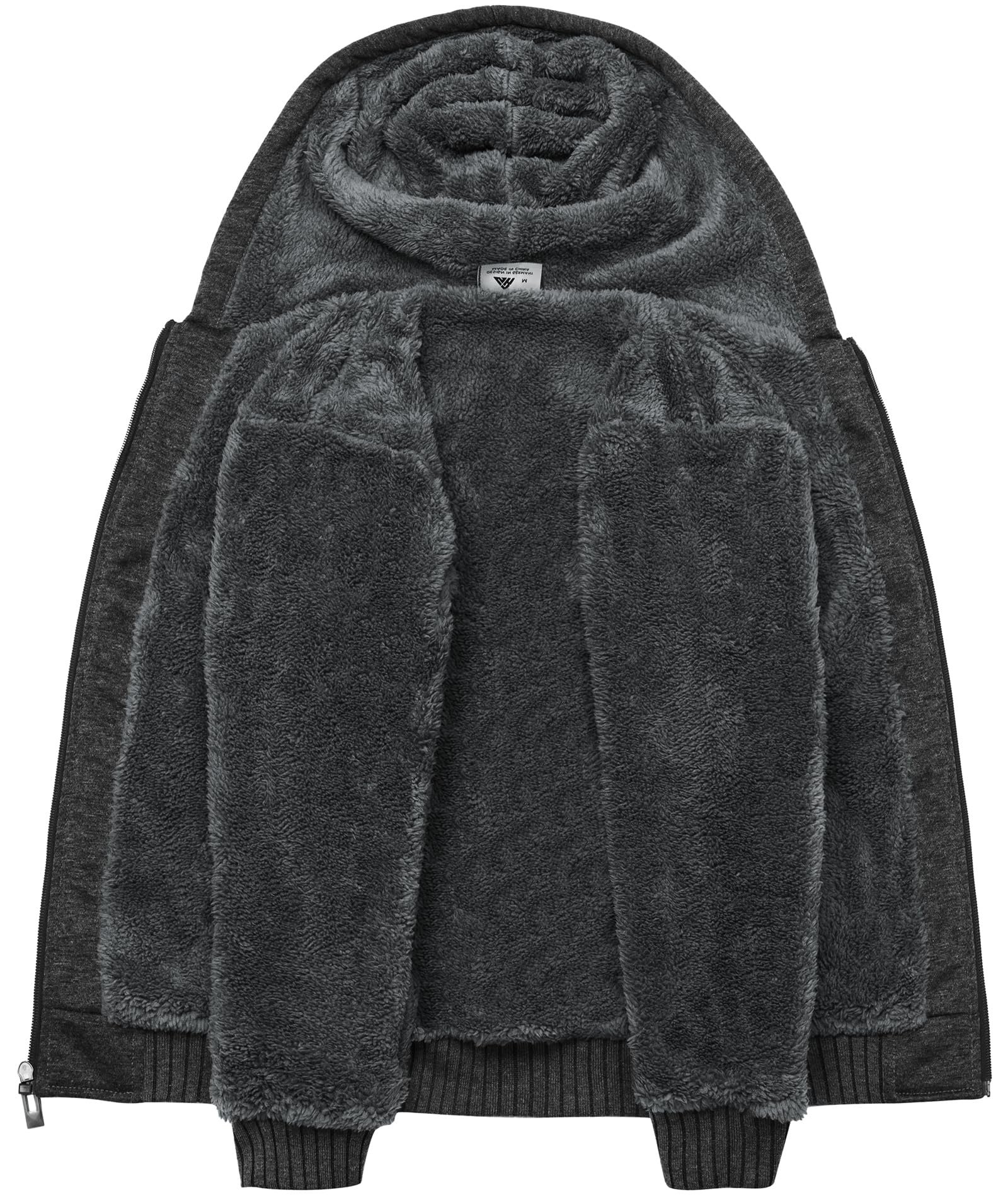 LLdress Fleecejacke Jungen Kapuzenpullover Mit Zipper Kinder Hoodie JungnsWarm Kapuzenjacke Causal Winter Ourdoor Sweatjacke Mit Fleecefutter Hooded Jacken für Jungen