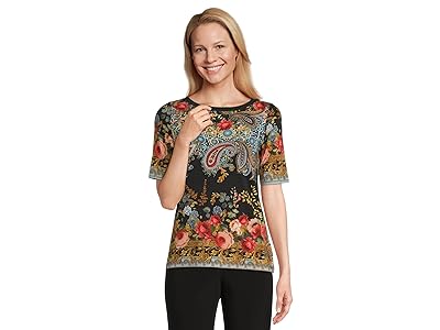 Johnny Was The Janie Favorite Boat Neck T-Shirts Women
