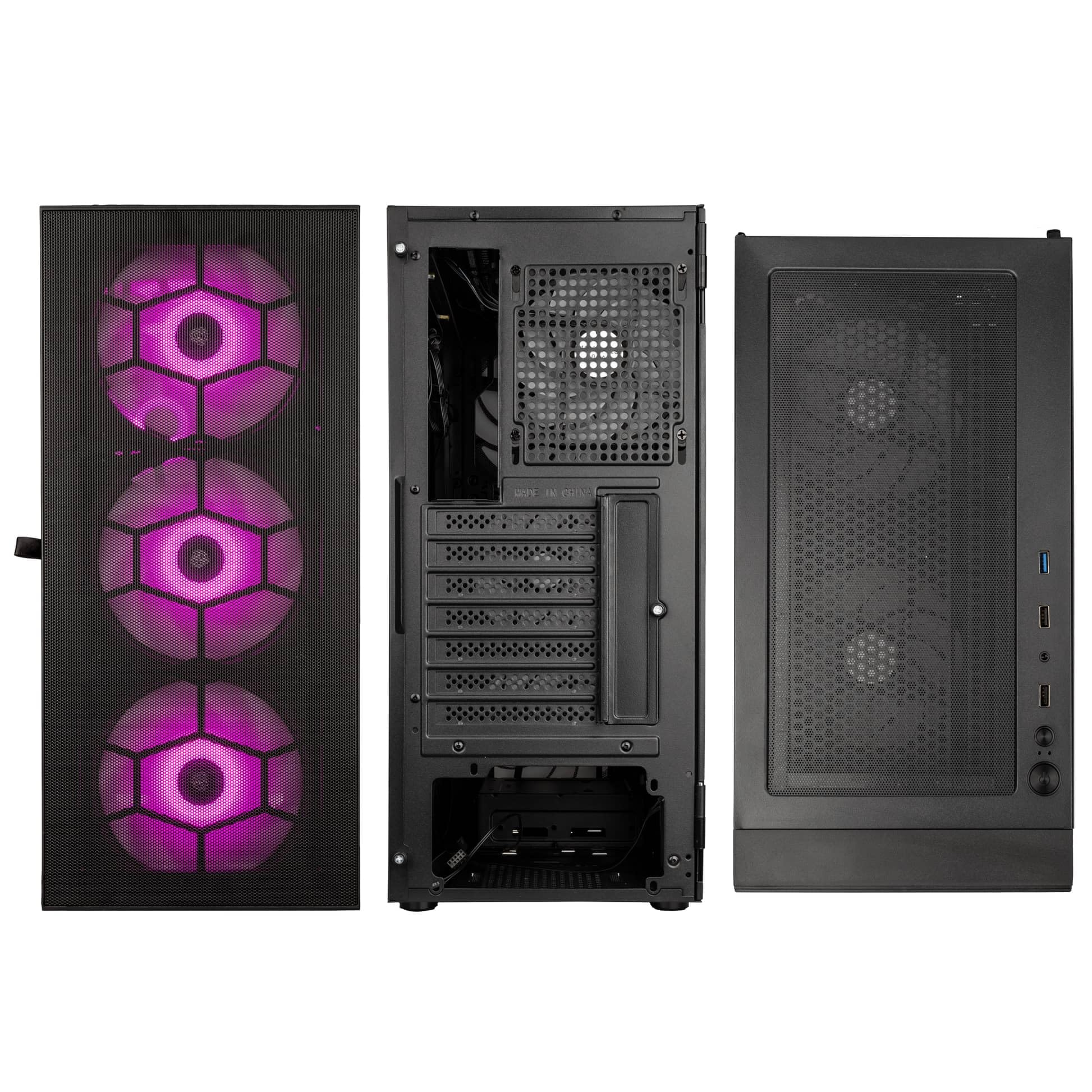 Kolink Observatory Hf Mb Computer Case Midi Tower Nero (kolink Observatory Hf Mesh Argb Midi Tower Case - Black)