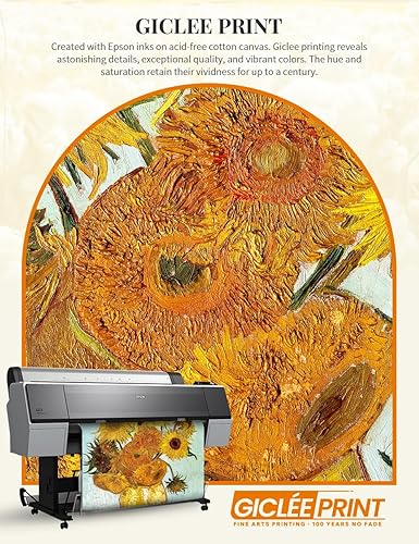 Vista 983 de DECORARTS - Almond Blossom Tree - Vincent Van Gogh Art Reproduction. Giclee Canvas Prints Wall Art for Home Decor 30x24