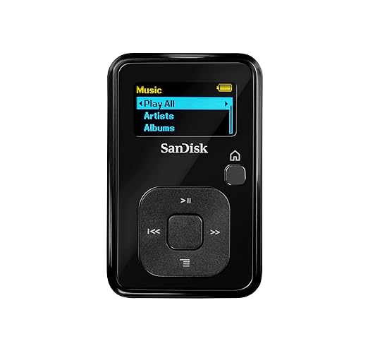 SanDisk Sansa Clip+ 4 GB MP3 Player (Black) SanDisk Amazon.in