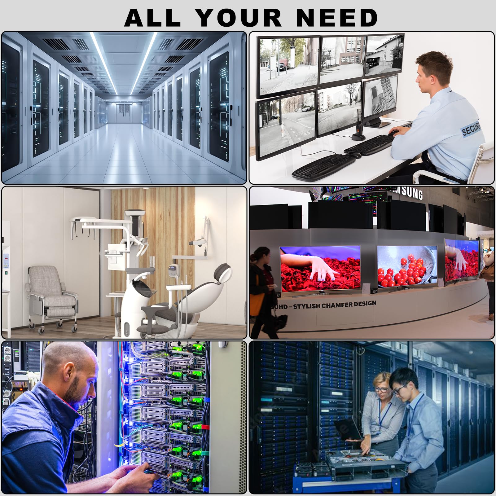 Confezione da 10 cavi HDMI 4K a HDMI, confezione multipla da 1,8 m, cavo HDMI 2.0 schermato ad alta velocità, 1,8 m con 2K a 165/144Hz, HDCP 2.2, HDR, ARC e CL3, per laptop, monitor, TV, PS5, PS4,