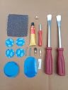 Bicycle Puncture Repair Kit, 17 Pieces, Complete Tool Set gallery image