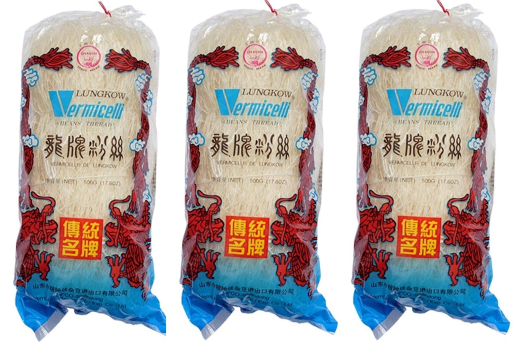 LONGKOU Vermicellis vegetal 250g Pack de 12