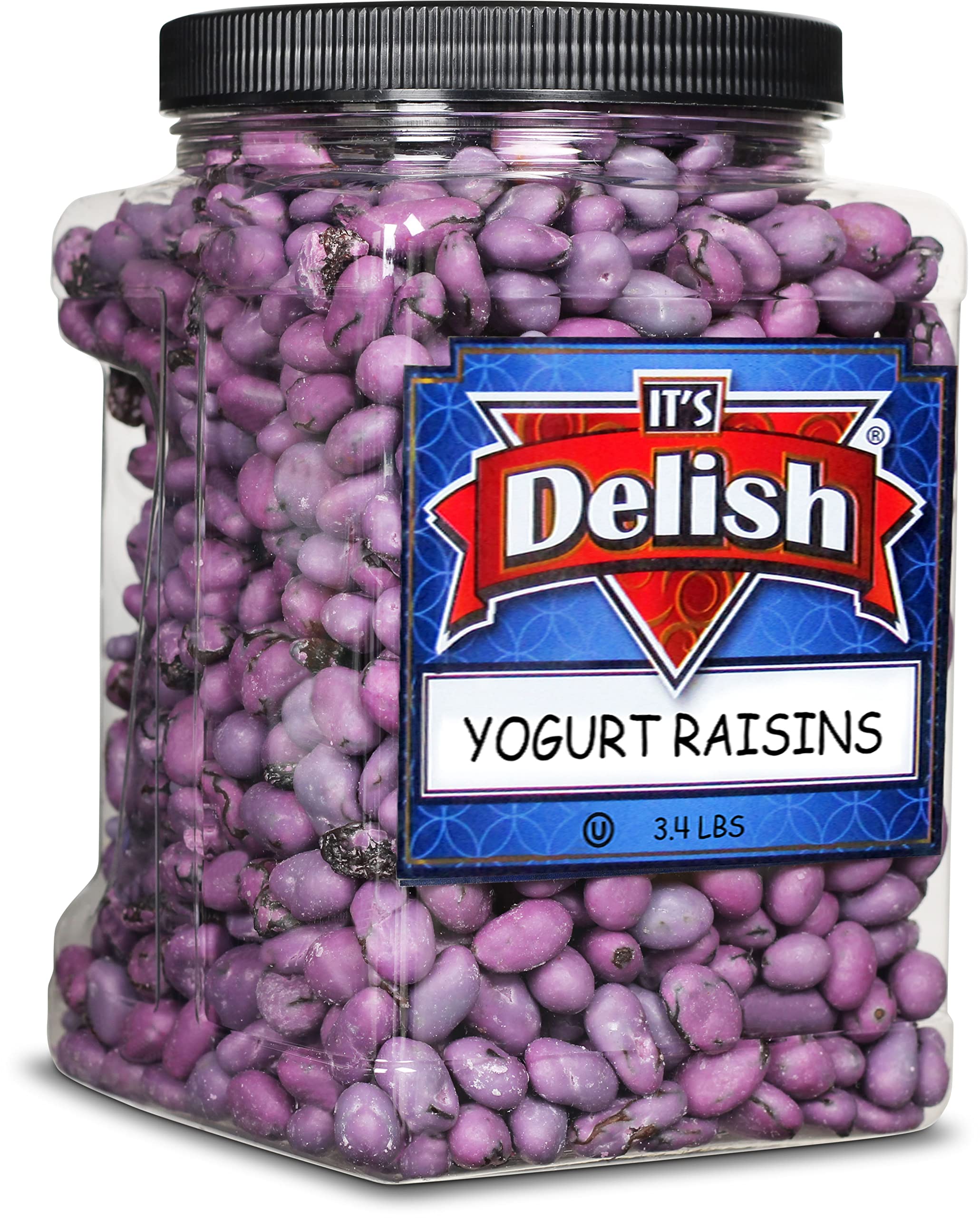 Amazon.com : Purple Yogurt Covered Raisins by It's Delish, 3 LBS