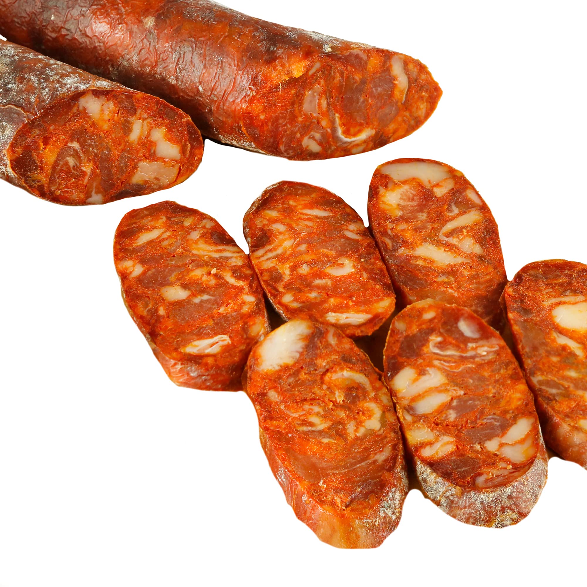 Morcon Presa iberico Bellota - Embutidos Ibericos de Bellota Pata Negra - Envasados al vacio - Elaboración Tradicional Similar al Chorizo Iberico de Bellota pero más jugoso - 1 Pieza 800 gr aprox — view 7