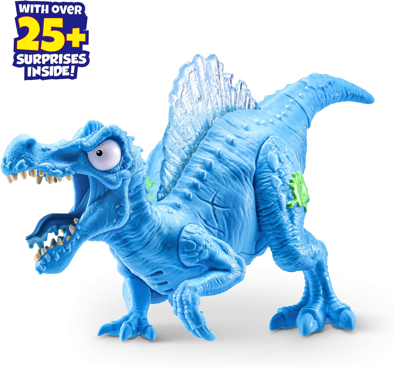Smashers Mega Jurassic Light Up Ice Age (Spinosaurus) by ZURU, Smashable Egg Toy for Boys