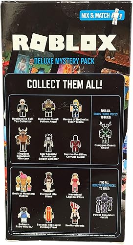 Miniatura 2 de Roblox Deluxe Mystery Pack - Figura de acción serie 1, incluye un artículo virtual exclusivo (elige figura) (Rosalia The Spider Sorcerer)