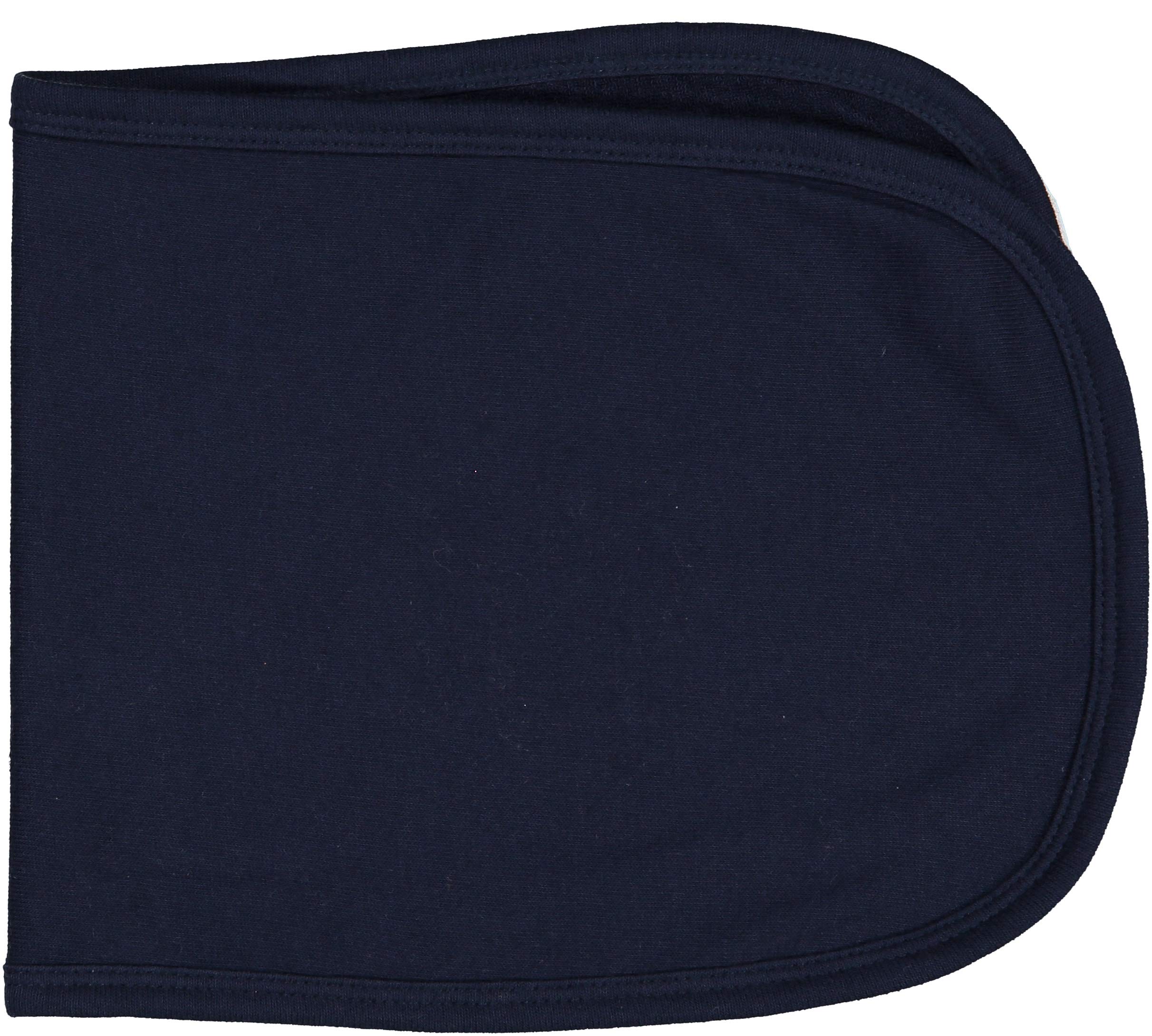 RABBIT SKINSInfant Terry Burp Cloth, Navy, One Size