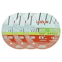 Vista 11 de Paquete de 3 Hojas de Sierra Multiusos de Diamante de 4.5" - Discos de Amoladora Angular de Servicio Pesado para Cortar