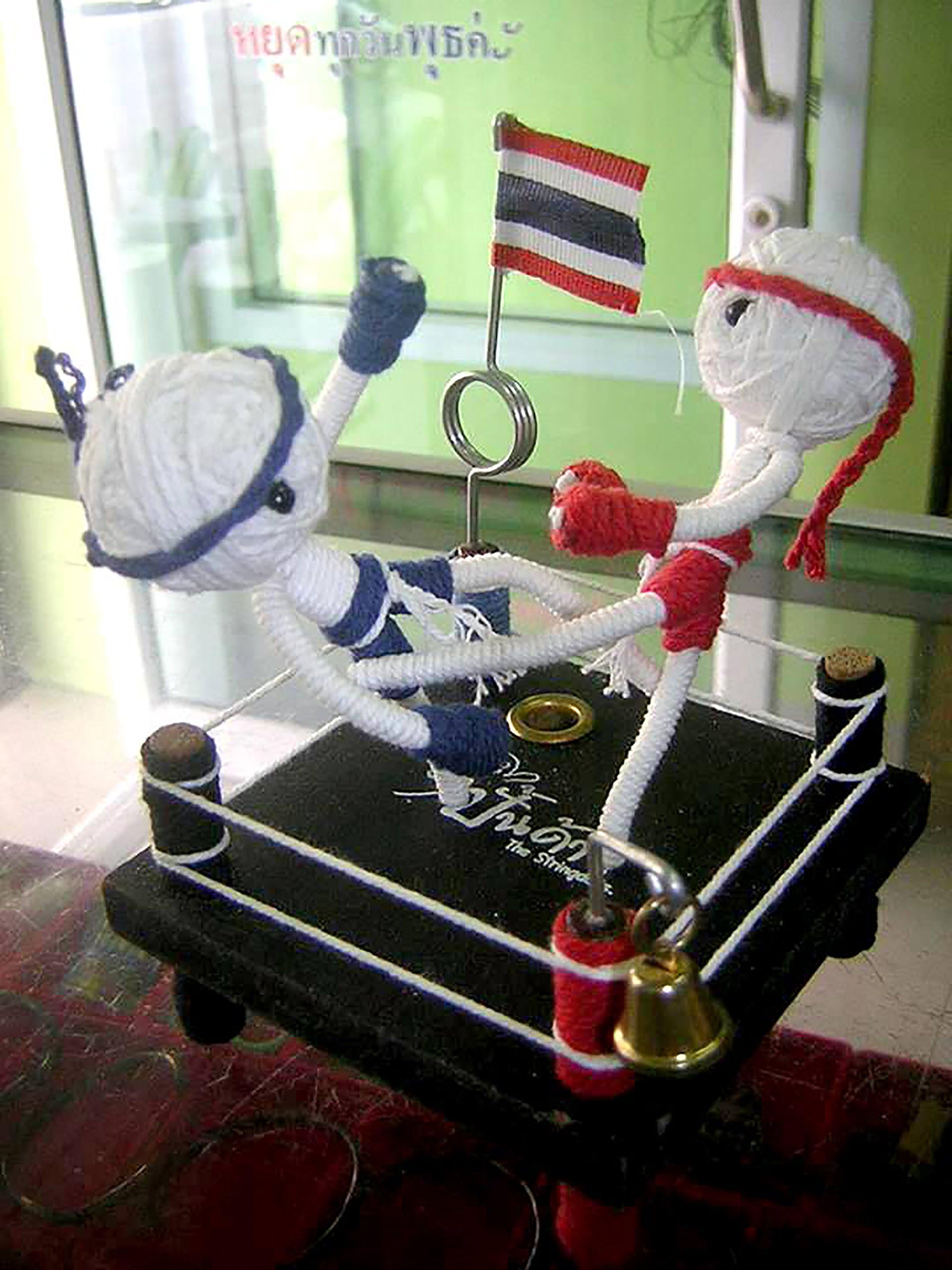 Thai Boxing Model (Muaythai Doll) Handmade for Gift and Decor
