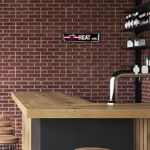 Vista 84 de Rico Industries NBA Basketball Metal Street Sign