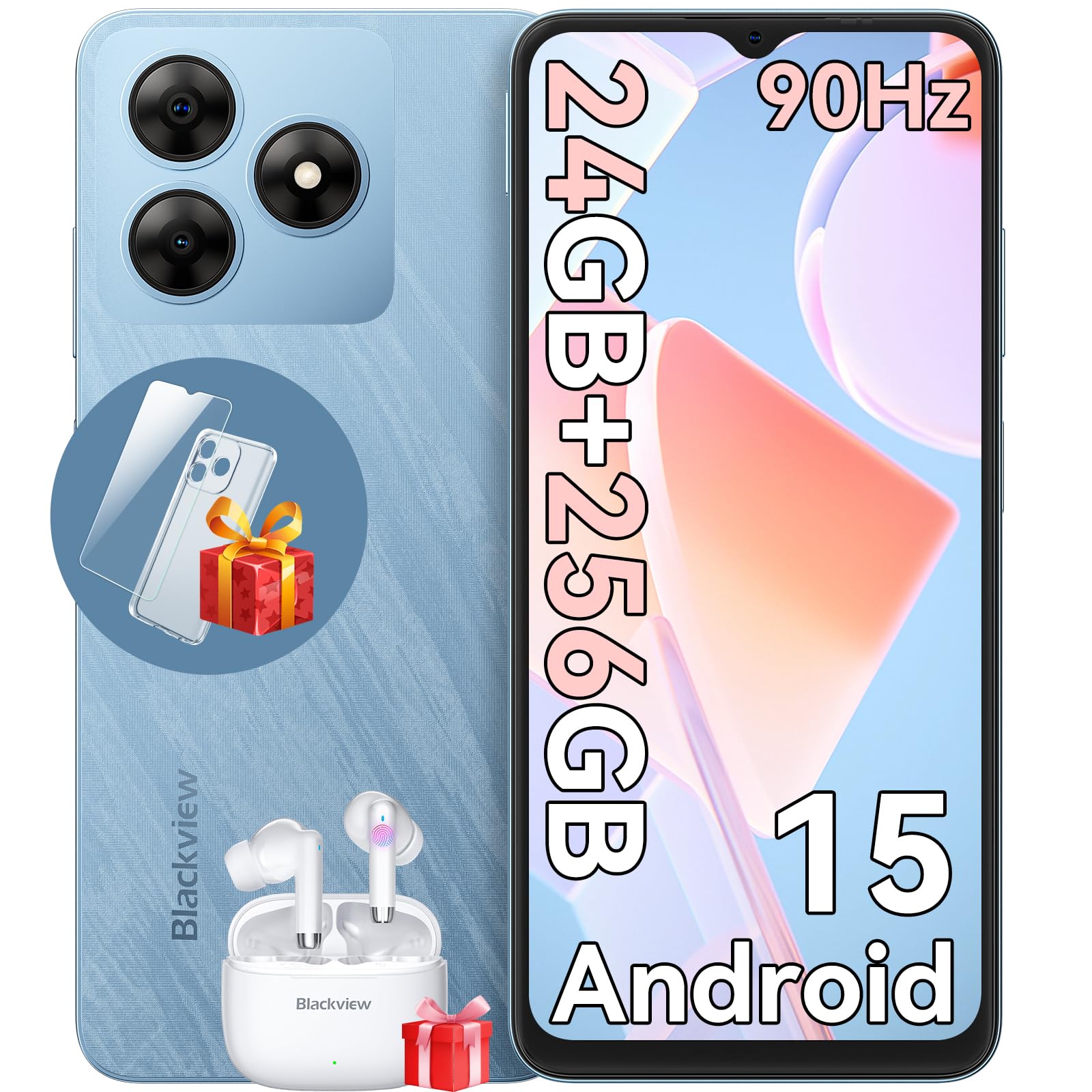 Android15 Blackview Wave8 SIMフリー スマホ Amazon.com: Blackview Wave 8 Unlocked Phones, Android 15