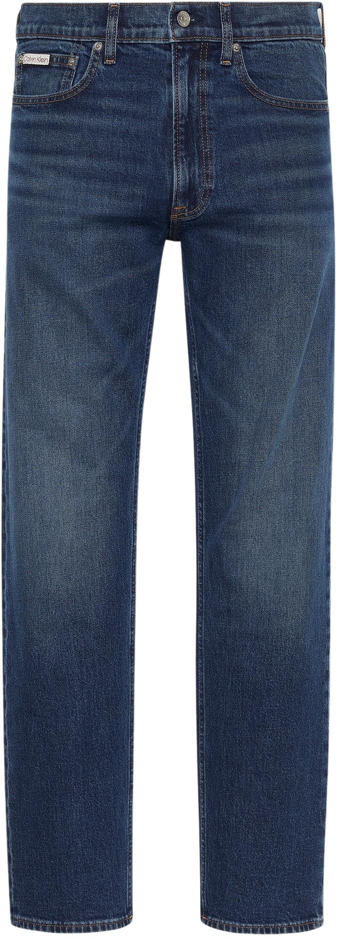 Calvin Klein Stndrd Strght Oil Slick Jean Lv04lb782g - Dżins Mężczyźni