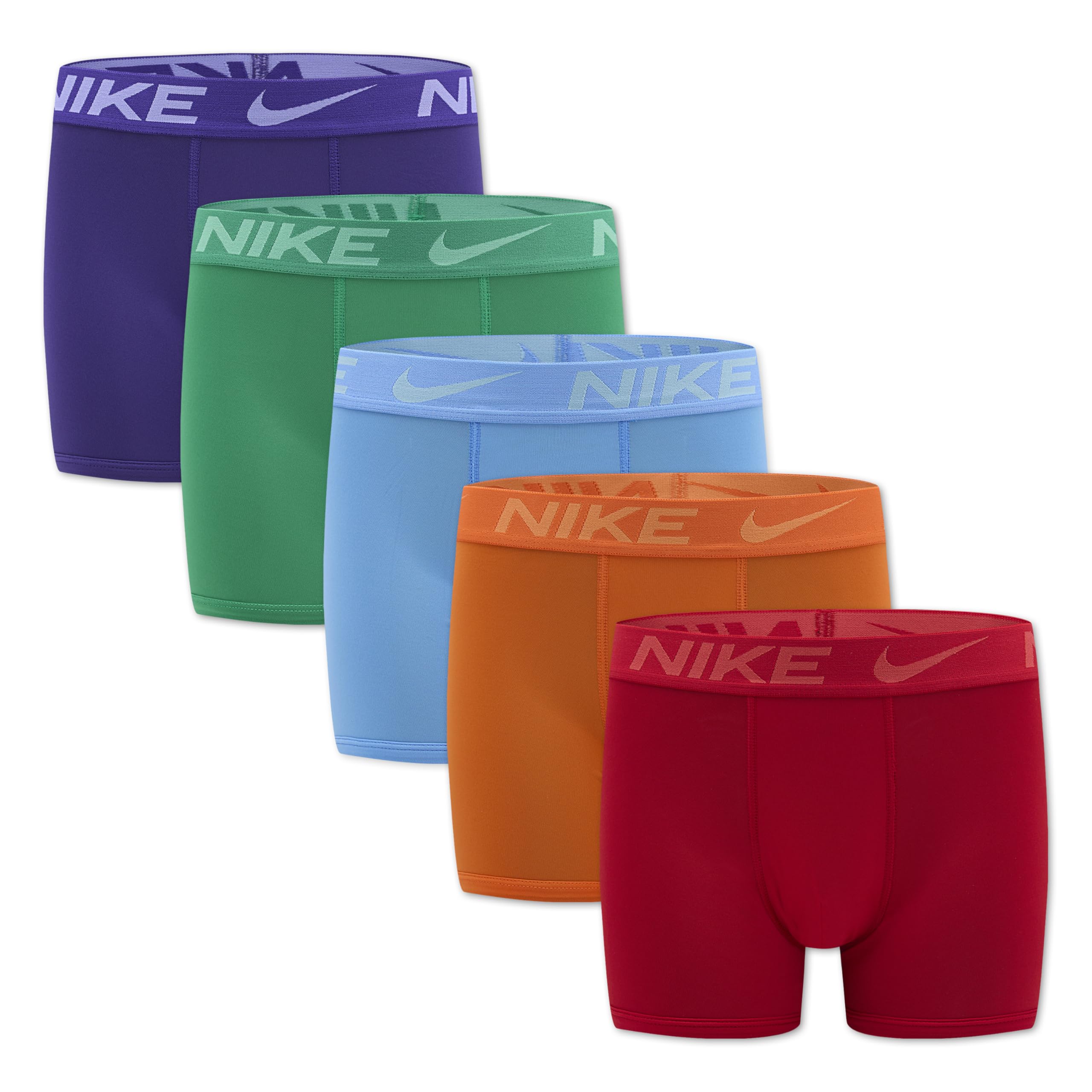Nike Dri-fit Essentials Micro Multi-Pack Boxer Briefs Unterwäsche für Herren Kinder (5 Stück)