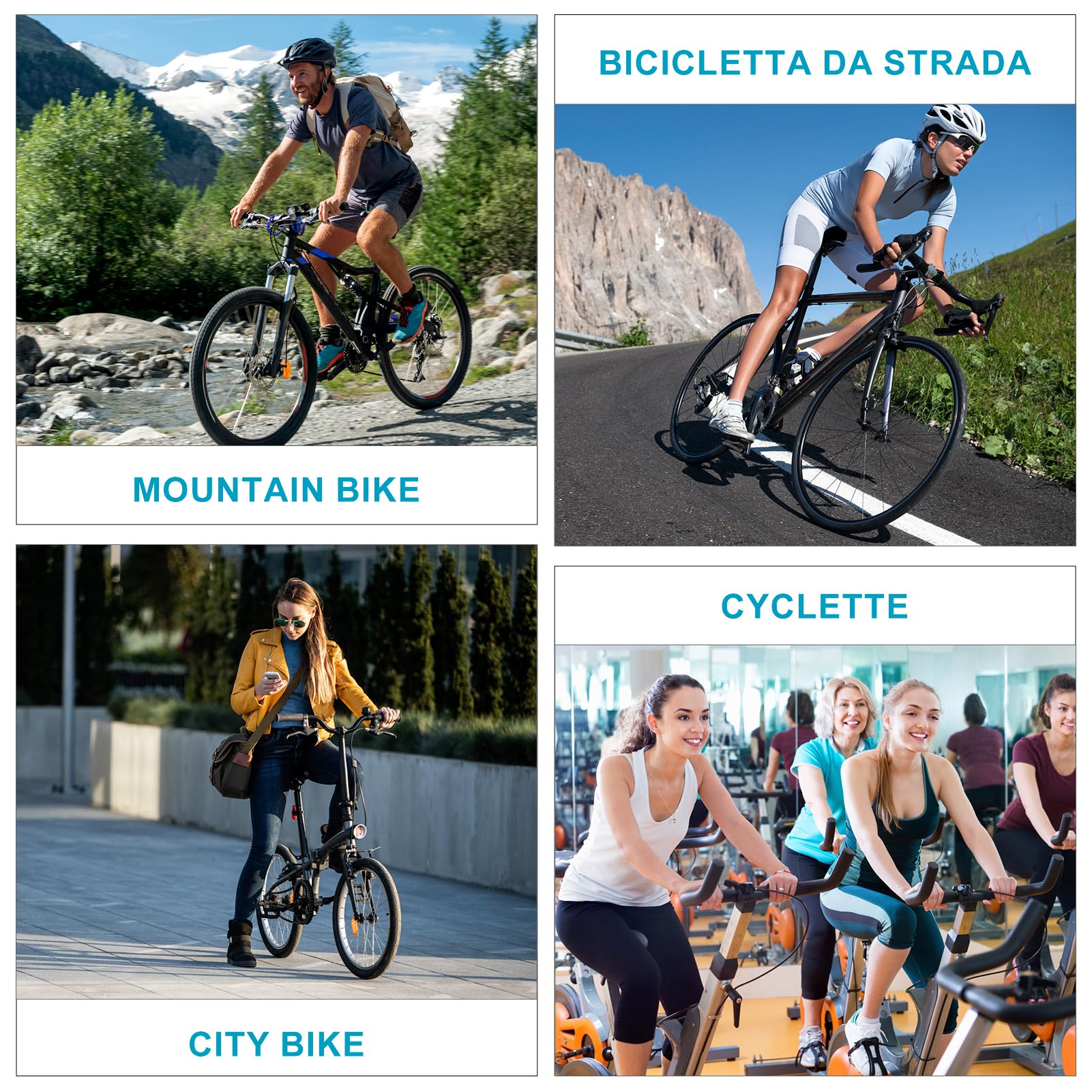 TECHCYC Coprisella Bici Gel Morbido, Copri Sella Sellino Bicicletta Silicone Antiscivolo Migliorato, Ergonomico, Morbido e Confortevole, con Copertura Impermeabile, per Ciclismo da Strada, MTB (YG35)