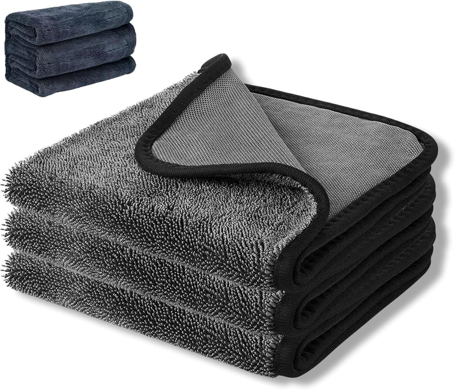 TanyoKing Shiny Bath Wipes Trockentuch Dusche, Schnell Trocknendes Autotuch, Mikrofasertuch, Premium-Handtuch Geeignet für Autos, Duschräume, Haushalte und Camping (30 * 30cm 3 Stück)