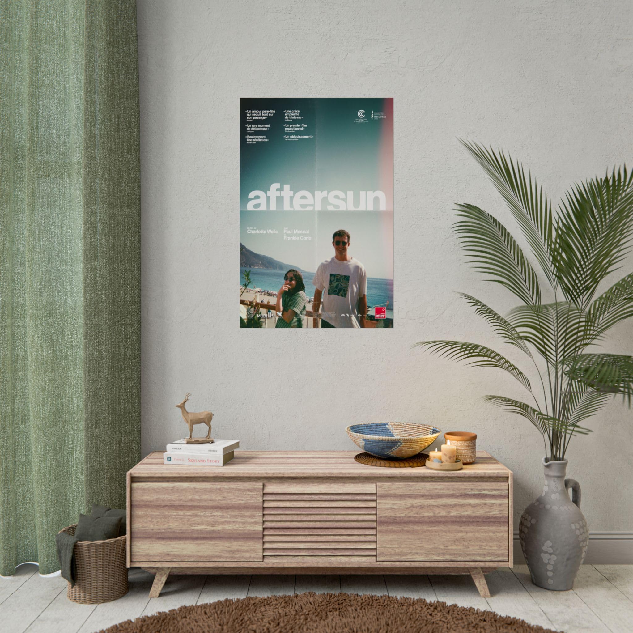 Aftersun - Póster enrollado de película, decoración de pared, decoración del hogar, sin marco S-37