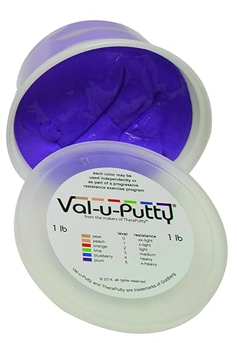 Val-u-Putty 10-3945 Masilla de ejercicio, ciruela, X-Firm, 1 libra