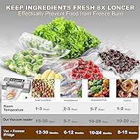 Vista 8 de Máquina Selladora al Vacío de Alimentos de Precisión, Sistema de Sellado al Vacío Completamente Automático POWOT, Saver de Alimentos al Vacío Pro