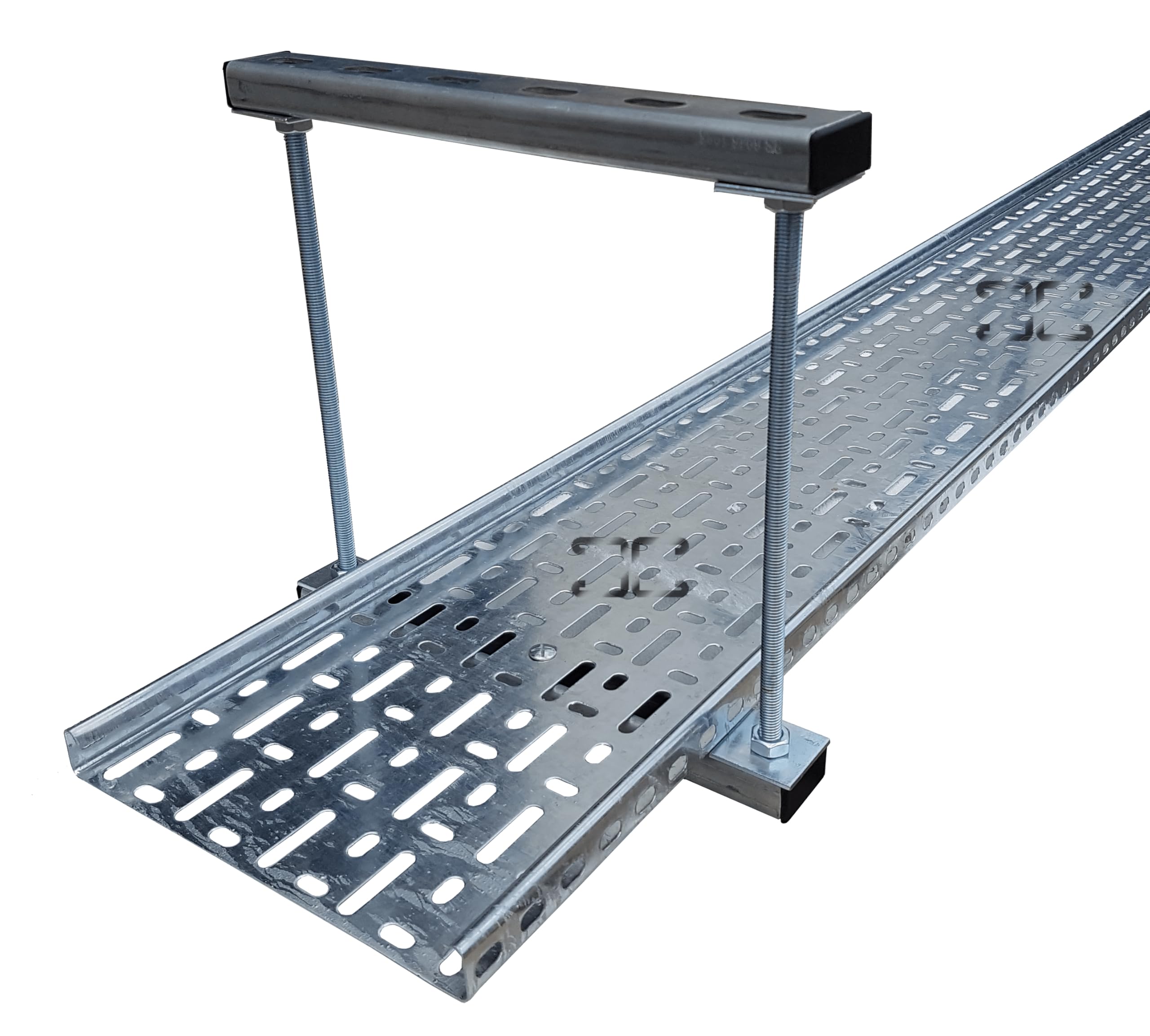 100mm Cable Tray Trapeze Assembly - (HDG)