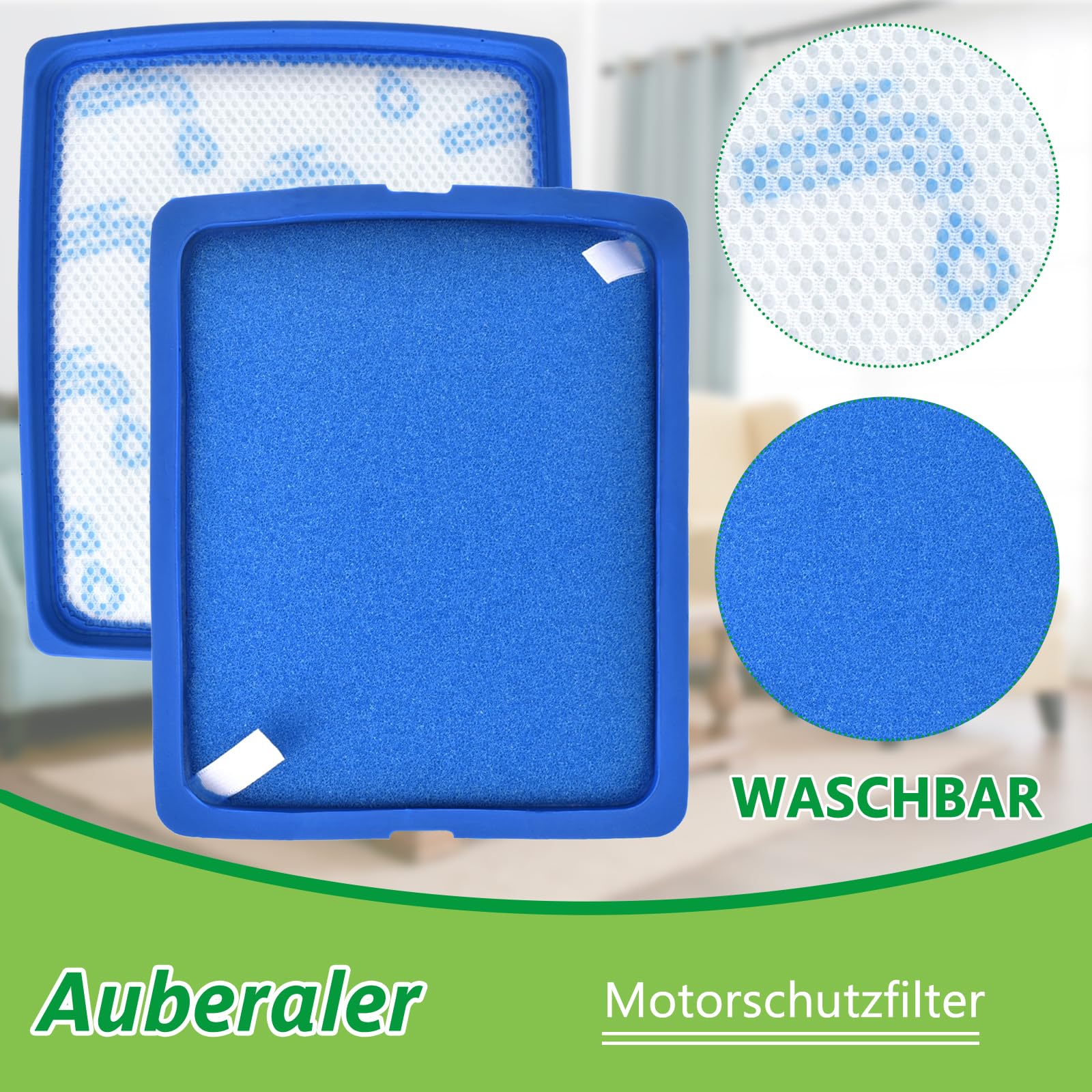 Filtri Aspirapolvere Set Di Filtri Adatto Per Philips PowerPro Expert FC9733/01 - FC 9733/01, PowerPro Expert FC9741 - FC 9741 | Filtro Di Aspirazione Lavabile Filtro Aria Di Scarico Filtro Philips - Foto 5