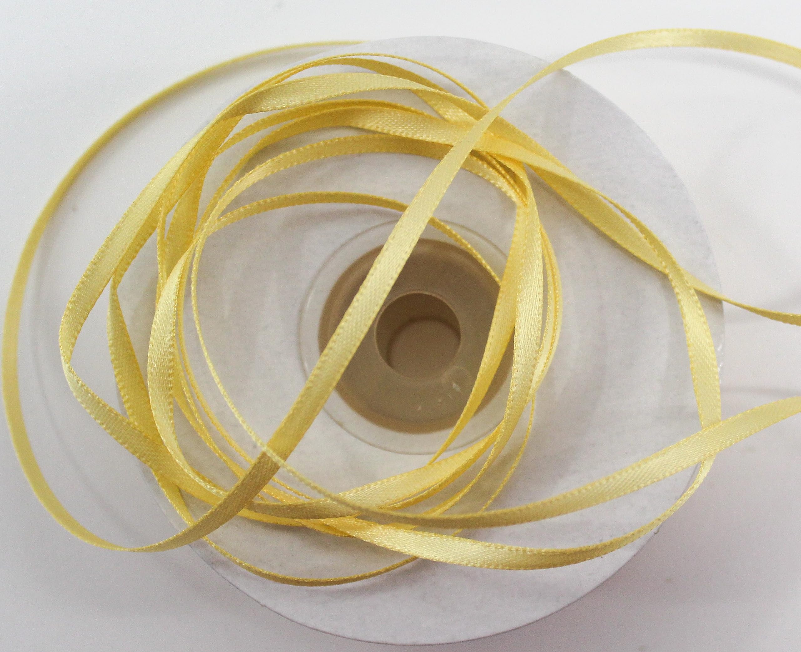 CaPiSo Satinband 3mm X 50m - Geschenkband In Apriko Produktbild-Vorschau 9